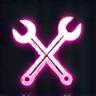 Customization wrench icon